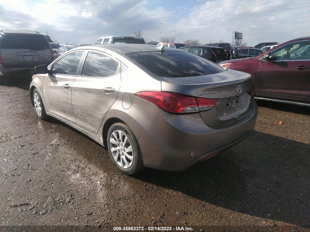 2012 HYUNDAI ELANTRA GLS VIN: 5NPDH4AE6CH115043
