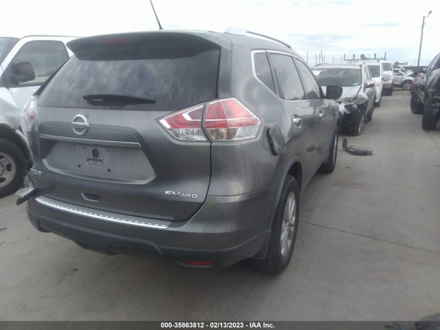 2015 NISSAN ROGUE SV VIN: KNMAT2MV3FP571009