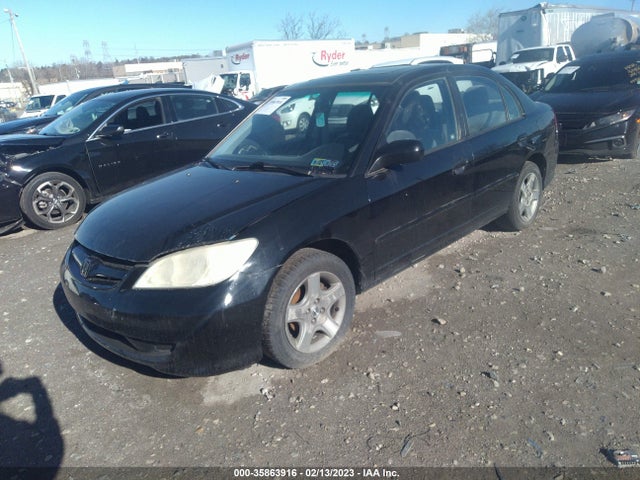 2004 HONDA CIVIC EX VIN: 2HGES26734H527565