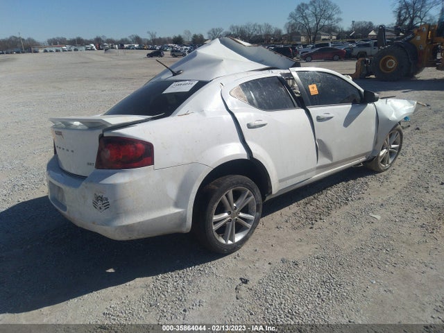 2013 DODGE AVENGER SXT VIN: 1C3CDZCB0DN720964