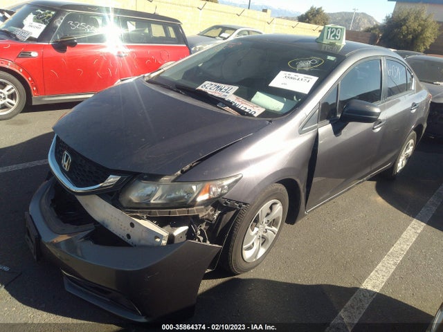 2014 HONDA CIVIC SEDAN LX VIN: 19XFB2F55EE205928