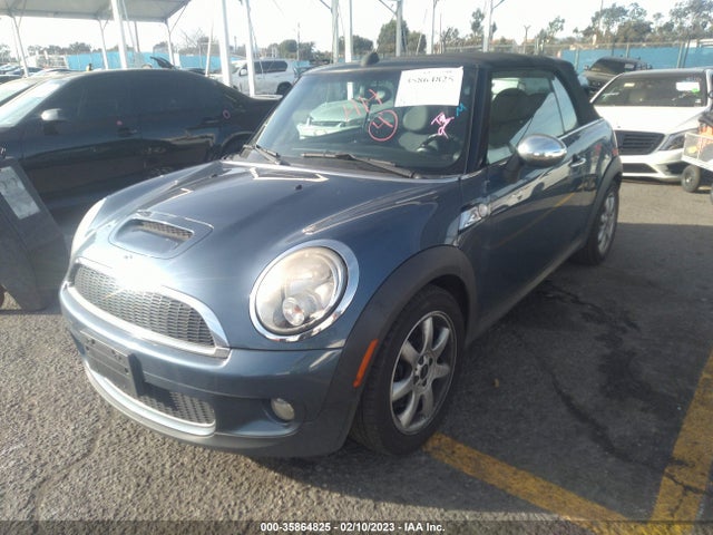2010 MINI COOPER CONVERTIBLE S VIN: WMWMS3C57ATY09173