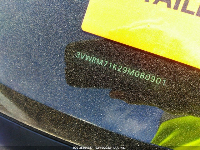 3VWRM71K29M080901 Volkswagen Jetta Sedan Se/sel