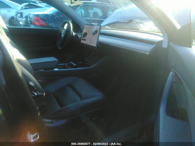 2021 TESLA MODEL Y LONG RANGE VIN: 5YJYGDEE8MF065115