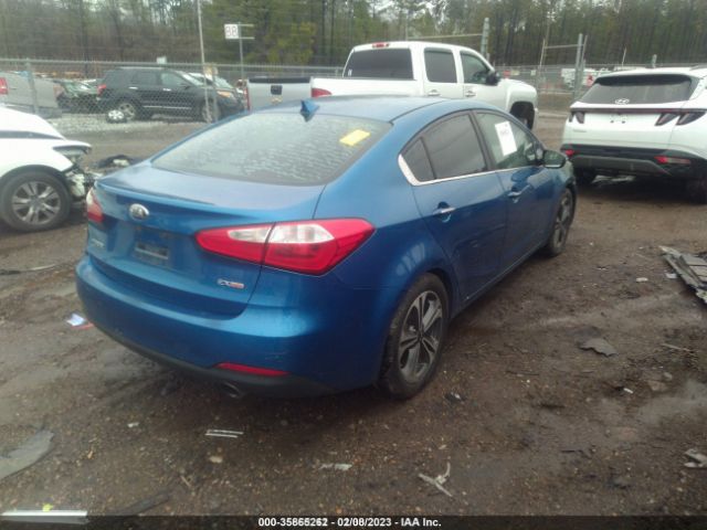 KNAFX4A8XE5076673 KIA FORTE EX