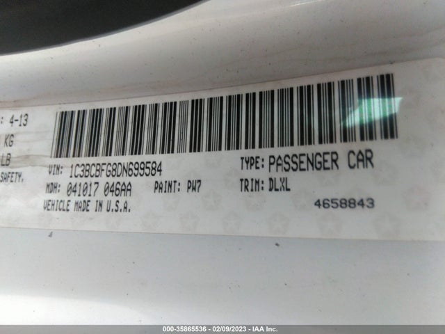 Chrysler 200 Limited 2013 1C3BCBFG8DN699584 Image 10