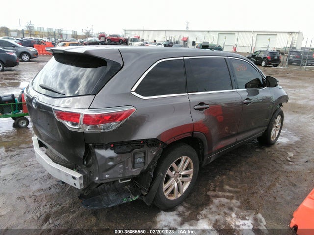 Toyota Highlander Le 2014 5TDBKRFH2ES020811 Image 4