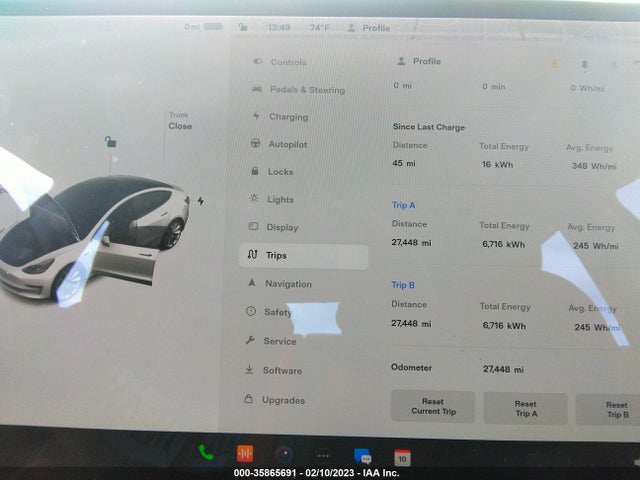 Tesla Model 3 Standard Range Plus 2021 5YJ3E1EAXMF059151 Image 8
