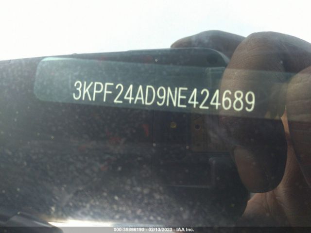 3KPF24AD9NE424689 KIA Forte Lxs