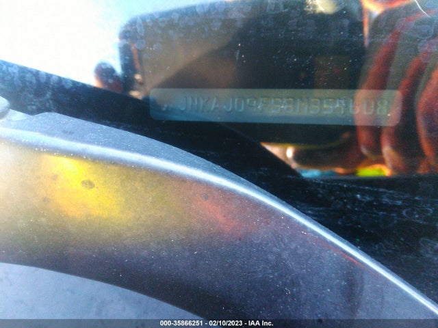 2008 INFINITI EX35 JOURNEY VIN: JNKAJ09F58M354608