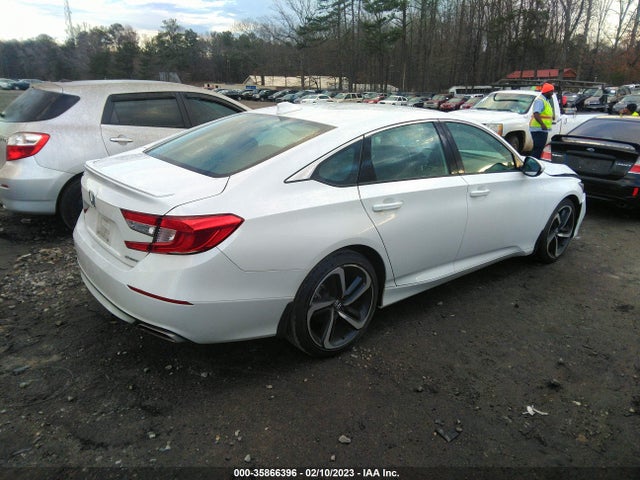 2020 HONDA ACCORD SEDAN SPORT VIN: 1HGCV1F38LA126211