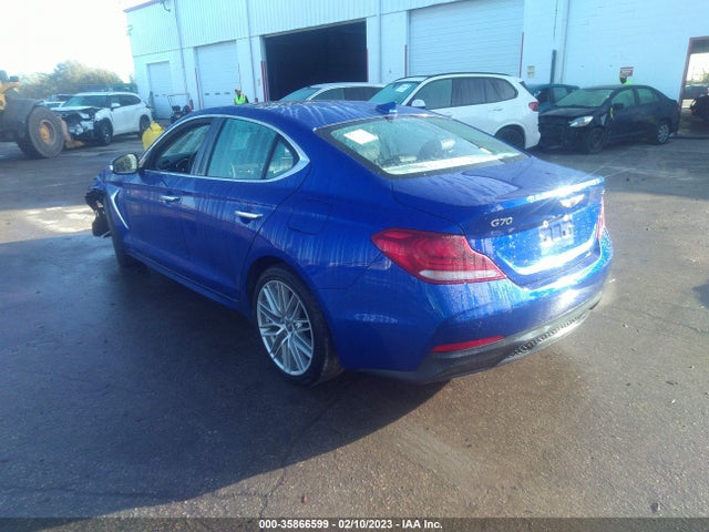 2021 Genesis G70, VIN: KMTG34LA9MU075801