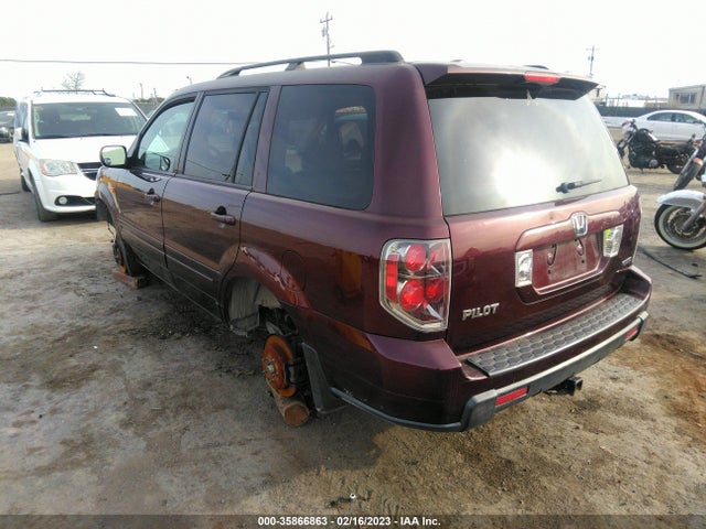 2007 HONDA PILOT EX-L VIN: 2HKYF18637H532212