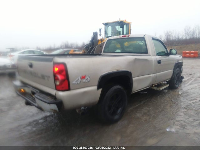 2006 CHEVROLET SILVERADO 1500 WORK TRUCK VIN: 1GCEK14X16Z115157