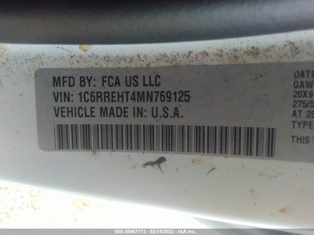 RAM 1500 Limited 2021 1C6RREHT4MN769125 Image 9