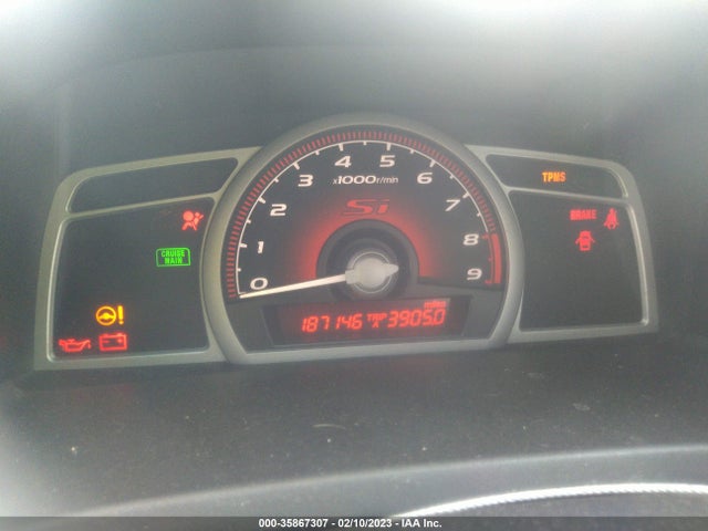 2009 HONDA CIVIC CPE SI VIN: 2HGFG21589H703545