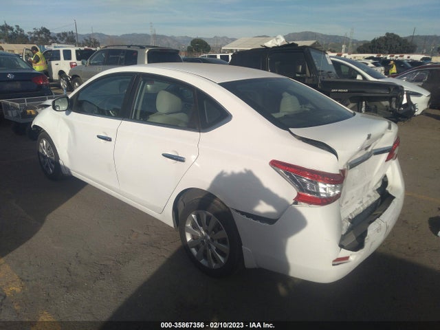 2015 NISSAN SENTRA S VIN: 3N1AB7AP0FY245093