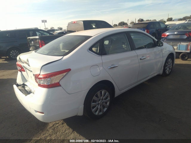 2015 NISSAN SENTRA S VIN: 3N1AB7AP0FY245093