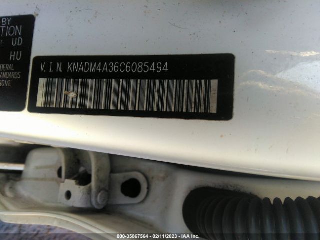 KNADM4A36C6085494 KIA RIO LX
