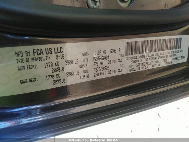 RAM 1500 Sport 2017 1C6RR7MT8HS553271 Image 10