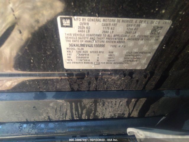 3GKALMEV4JL156896 GMC Terrain Sle