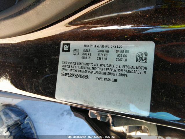 1G4PS5SK8E4150891 Buick Verano Leather Group