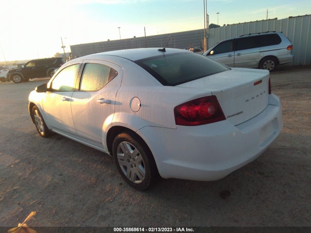 2012 DODGE AVENGER SE VIN: 1C3CDZAB7CN192907