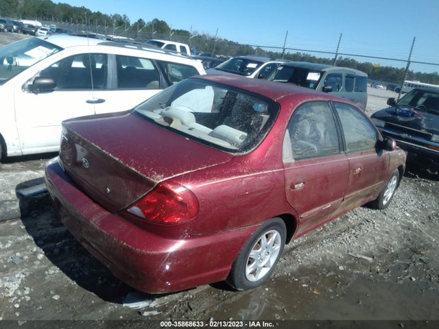 2003 KIA SPECTRA BASE/LS VIN: KNAFB121635292807