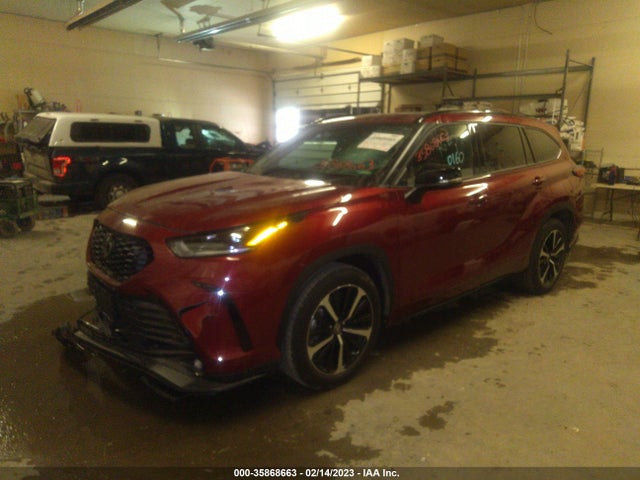 Toyota Highlander Xse 2022 5TDLZRBH3NS203799 Image 2