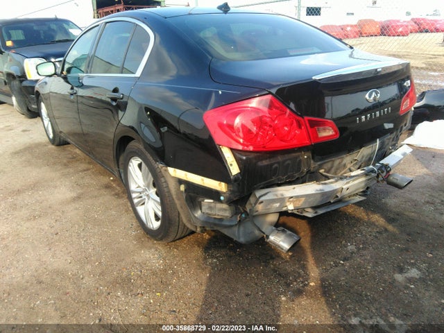 2011 INFINITI G37 SEDAN JOURNEY VIN: JN1CV6AP4BM302581
