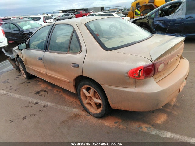 2003 CHEVROLET CAVALIER VIN: 1G1JC52F937281049