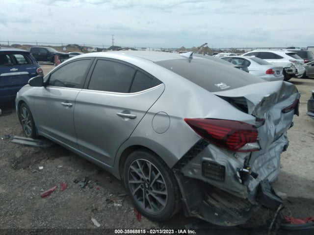 2020 HYUNDAI ELANTRA LIMITED VIN: KMHD84LFXLU062533