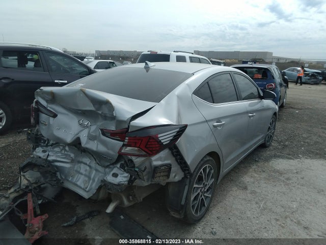 2020 HYUNDAI ELANTRA LIMITED VIN: KMHD84LFXLU062533