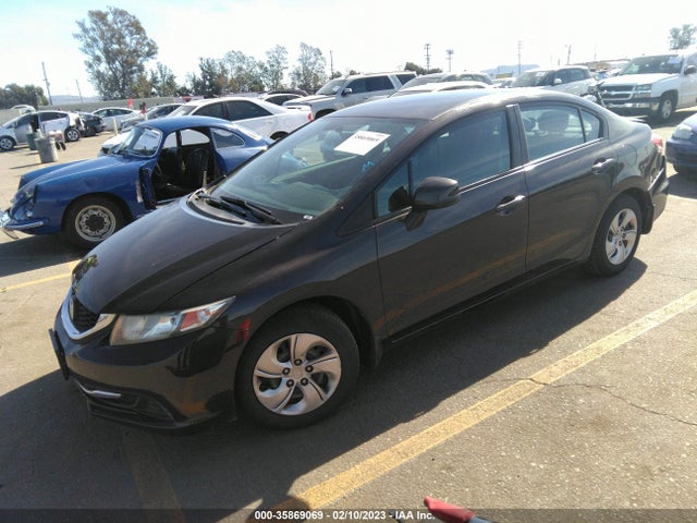 2013 HONDA CIVIC SDN LX VIN: 2HGFB2F57DH583947