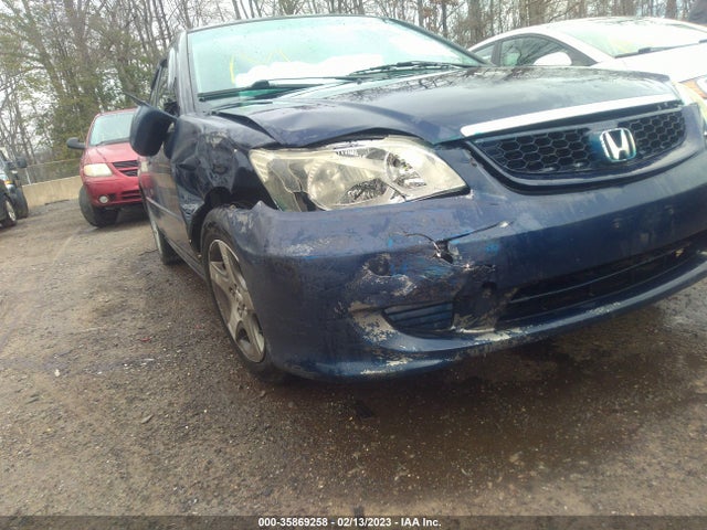 2004 HONDA CIVIC EX VIN: 2HGES26704H605770