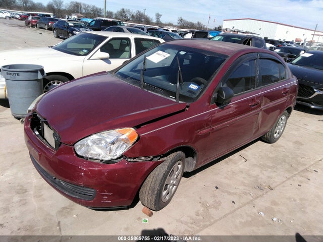 2009 HYUNDAI ACCENT AUTO GLS VIN: KMHCN46C59U357702