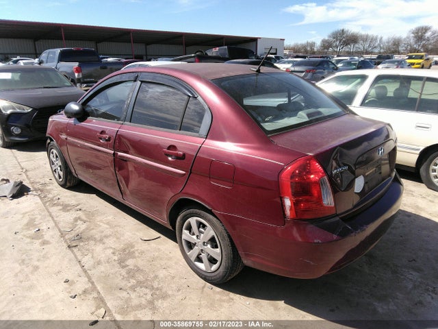 2009 HYUNDAI ACCENT AUTO GLS VIN: KMHCN46C59U357702