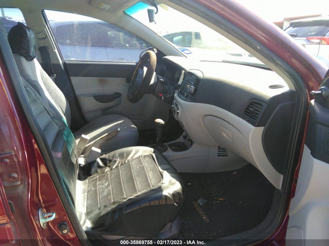 2009 HYUNDAI ACCENT AUTO GLS VIN: KMHCN46C59U357702
