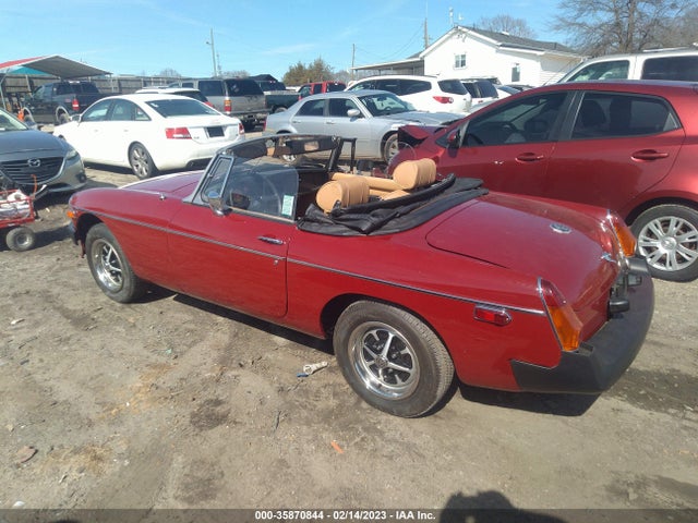 1980 MG MGB VIN: GVVDJ2AG511292