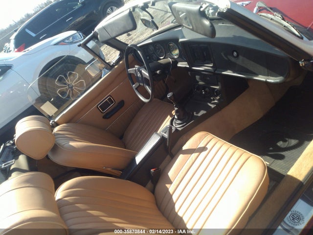 1980 MG MGB VIN: GVVDJ2AG511292