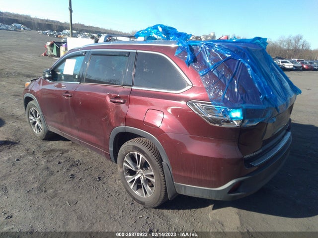 2016 TOYOTA HIGHLANDER XLE VIN: 5TDJKRFH2GS274419