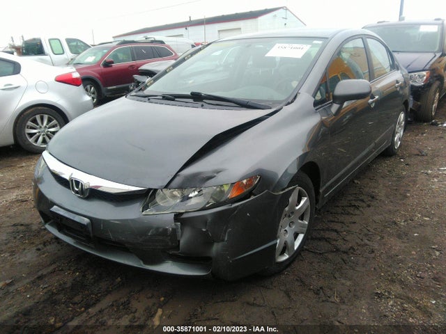2011 HONDA CIVIC SDN LX VIN: 19XFA1F57BE030607