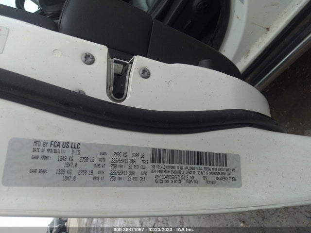 Dodge Journey Crossroad Plus 2016 3C4PDCGB2GT115112 Image 9