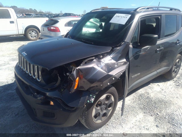 2018 JEEP RENEGADE SPORT VIN: ZACCJBAB7JPH12653