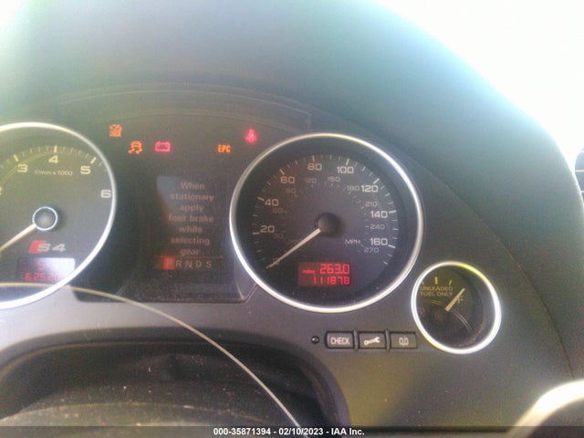 WUARL48H35K902236 Audi S4