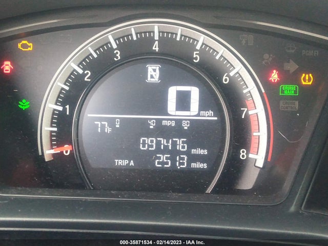 Honda Civic Sedan Lx 2016 19XFC2F52GE040999 Image 7