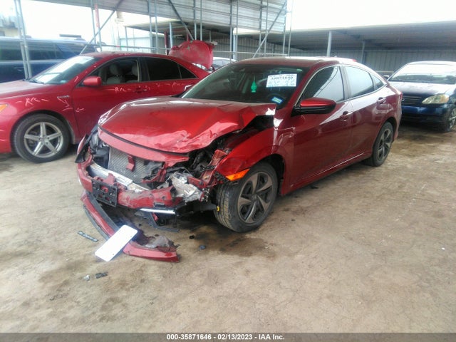 Honda Civic Sedan Lx 2019 19XFC2F62KE013559 Image 2