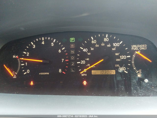 JT8BF28GXX0206536 Lexus ES 300 LUXURY SPORT SDN