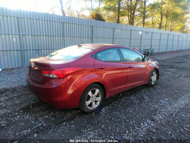 2013 HYUNDAI ELANTRA GLS PZEV VIN: 5NPDH4AE7DH197625