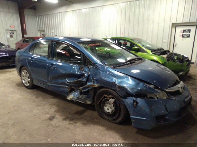 2010 HONDA CIVIC SDN LX VIN: 2HGFA1F5XAH563569